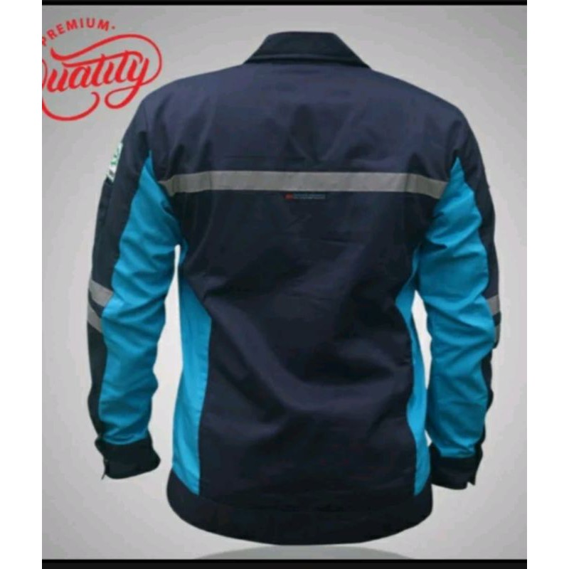 SERAGAM SAFETY BIG SIZE JUMBO SEMI JAKET XXXL LINGKAR BADAN 130 CM