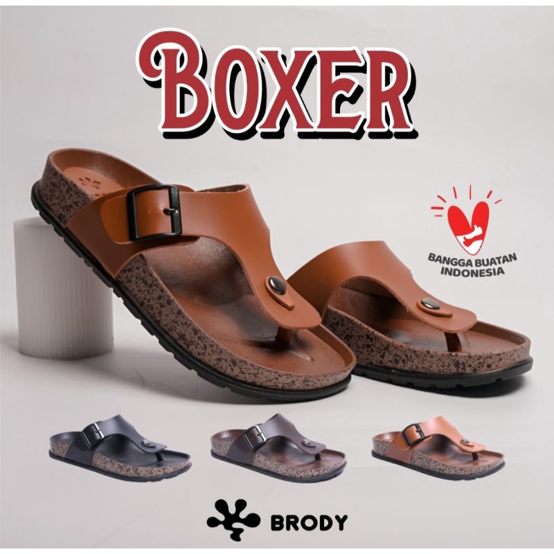 Sandal BRODY BOXER Sandal Pria Kasual