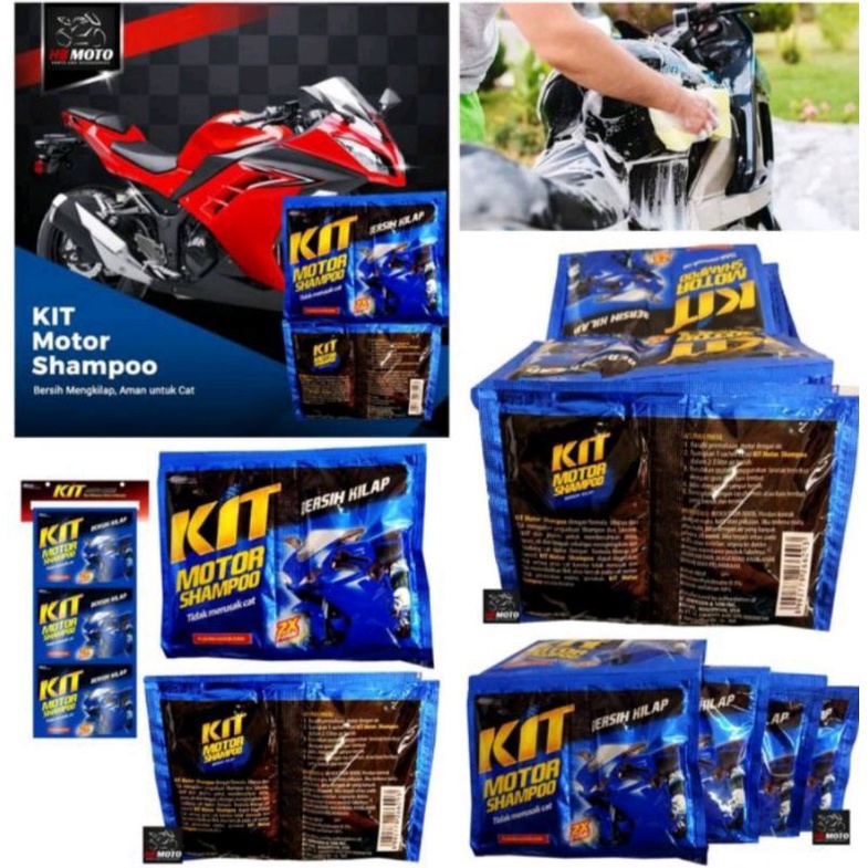 kit / carera motor shampoo 1 sachet