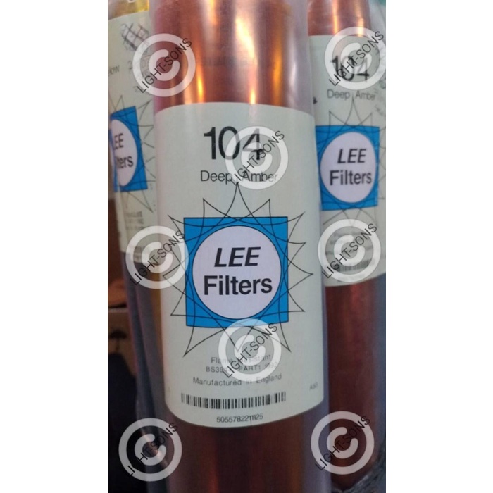 

Paper | Lee Filters 104 Deep Amber Lembaran Murah Baru