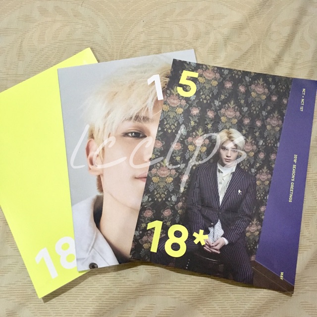 NCT Taeyong SG18 PC Set
