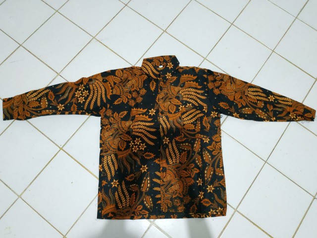 Kemeja Batik Anak Lengan Pendek Usia 1-13th/baju Batik Anak Cowok/batik Anak Laki2