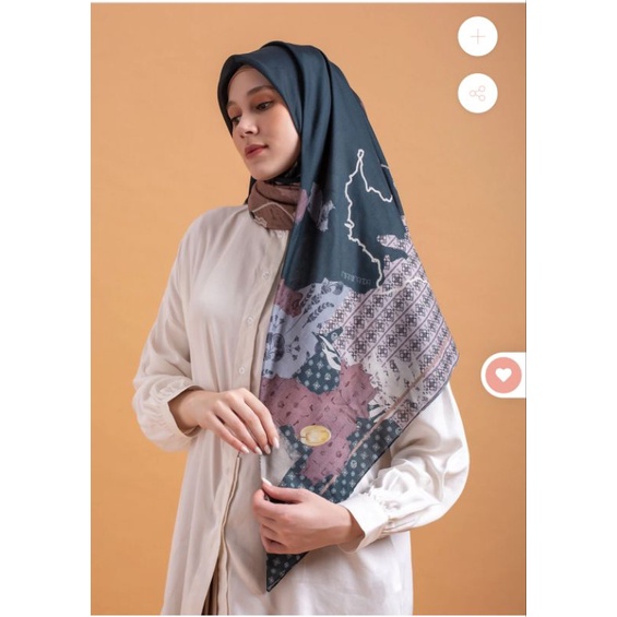 Ria Miranda Odion Scarf Dark Grey
