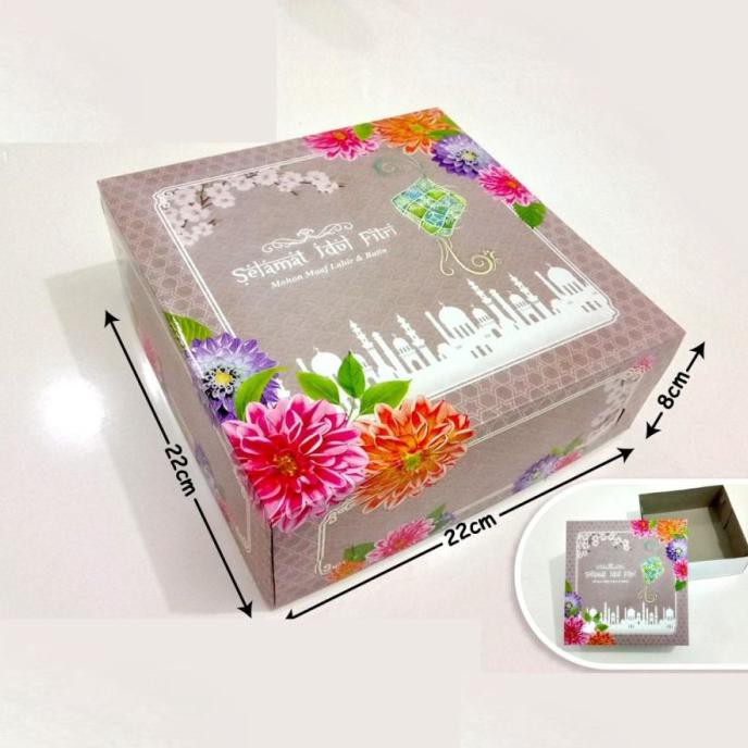 

Box Kotak Hampers Parcel Bingkisan Kue Lenbaran Idul Fitri