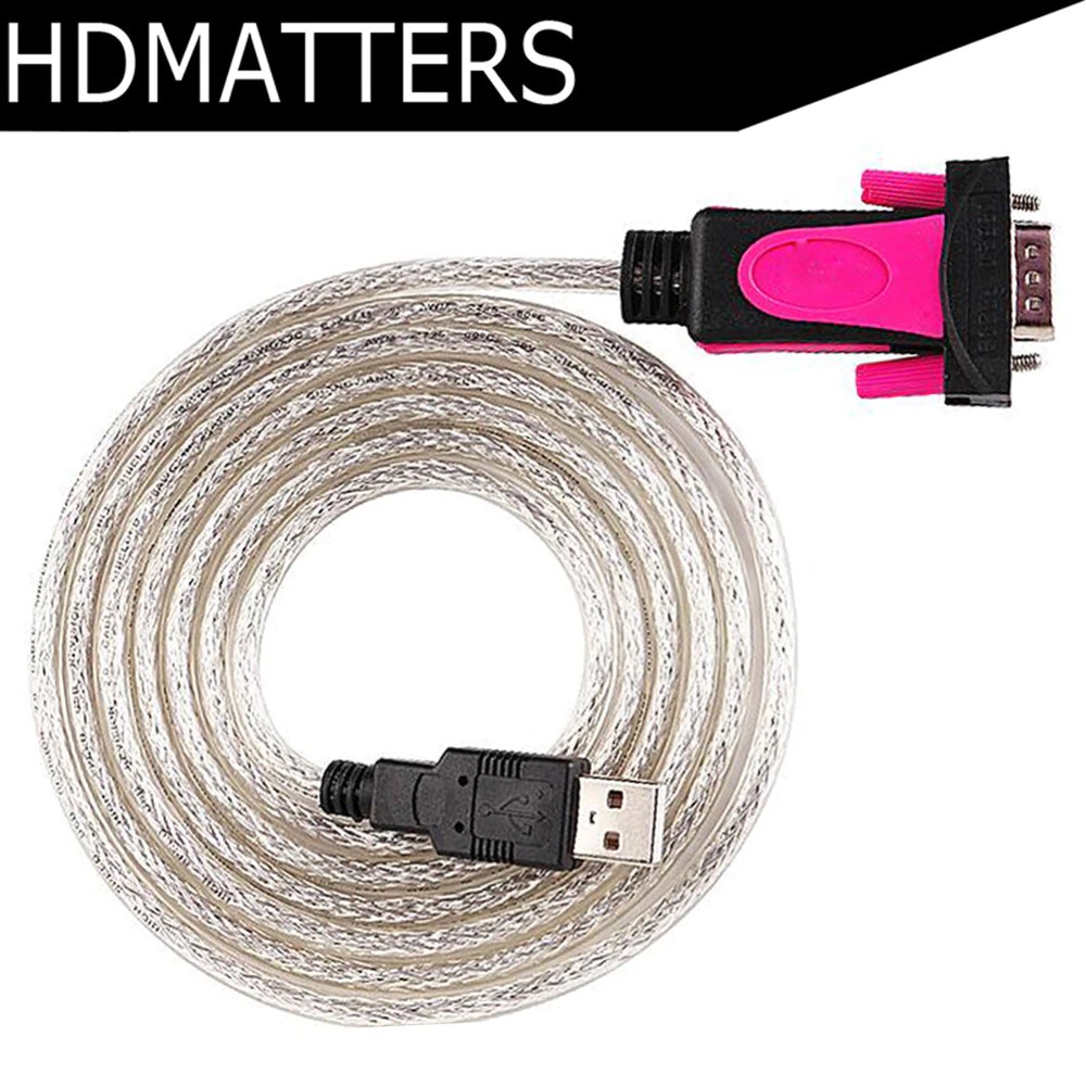 PREORDER  USB RS232 cable FTDI FT232 Chipset USB2.0 to RS232 DB-9 Serial (9-pin) cable converter