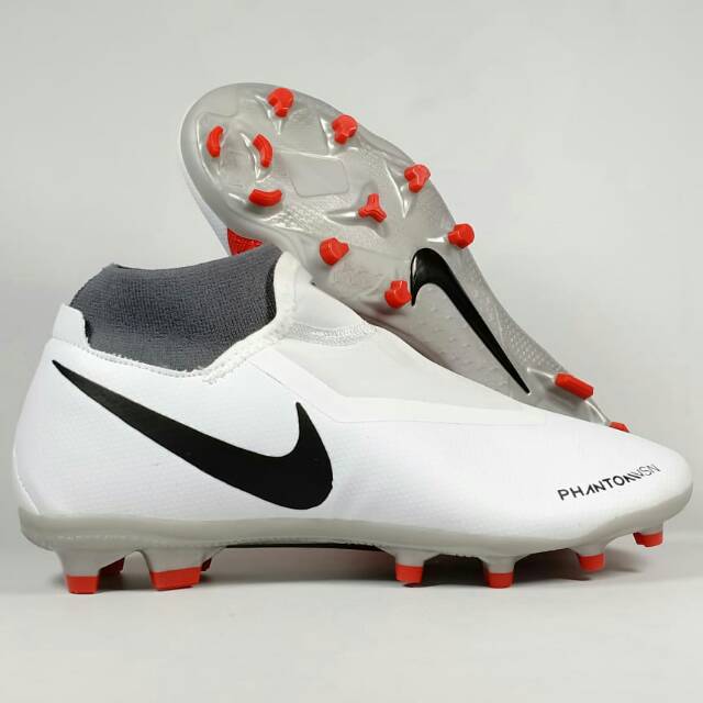 sepatu bola nike phantom vsn academy df pure platinum