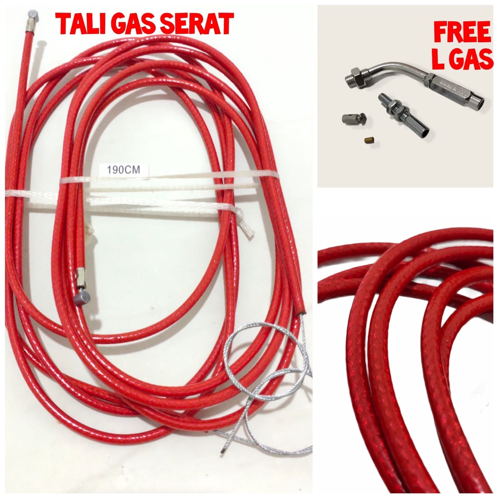 Tali Gas Spontan Serat Tali Gas Aktif Kabel Gas Spontan Kawat Gas Spontan