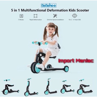 Scooter Sepeda Anak Xiaomi Bebehoo 5 in 1 skuter cocok