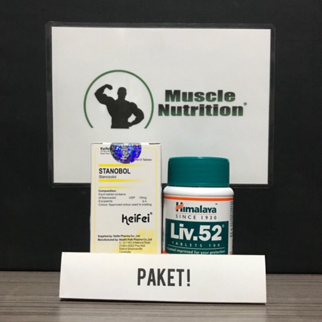 Paketan Keifei Pharma Stanobol / Stanozolol / Stano / Winstrol 100 tabs + Liv.52 liv52 100tabs