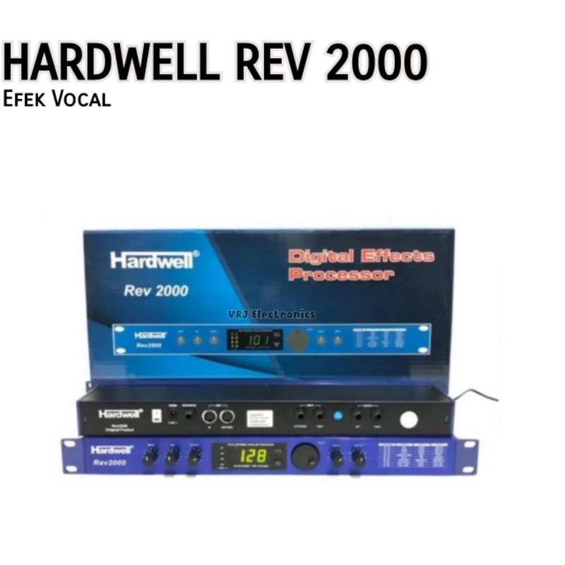 Efek Vokal Hardwell REV 2000 / Rev 2000 Effect Vocal Rev 2000