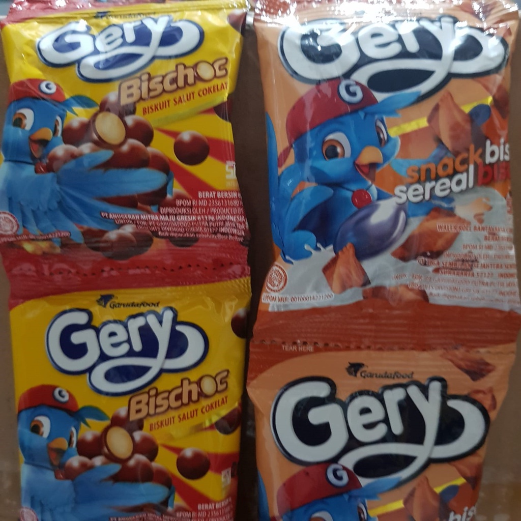 GERY BISCHOC / SNACK SEREAL RENCENG ISI 10