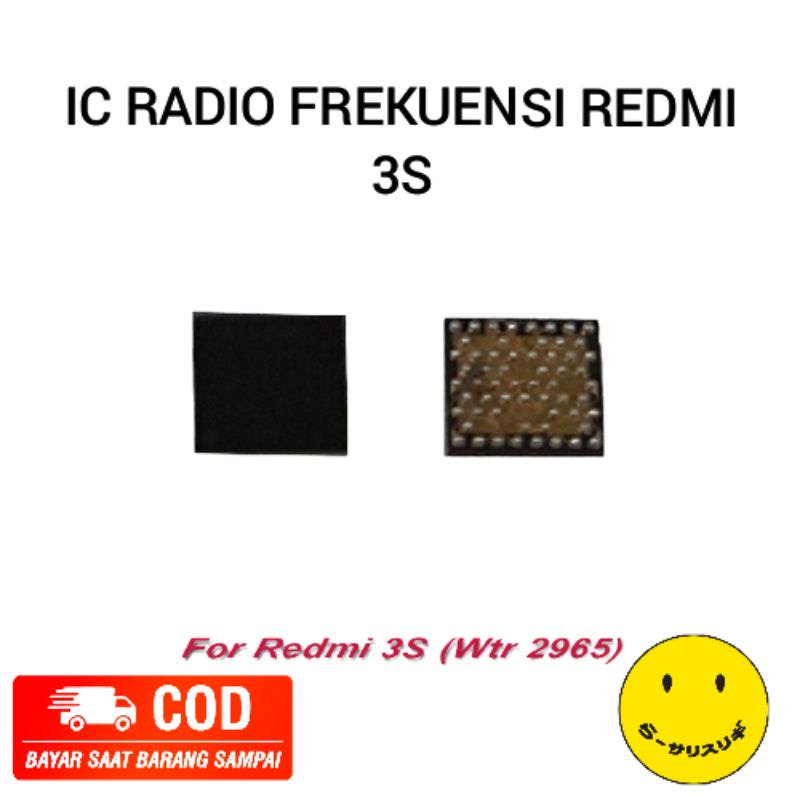 IC RADIO FREKUENSI XIAOMI REDMI 3S - WTR2965 - IC RF XMI