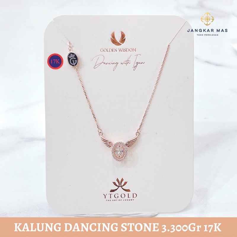 Kalung Emas Dancing Stone 3.300 Gr Golden Wisdom Igun YT Ivan Gunawan