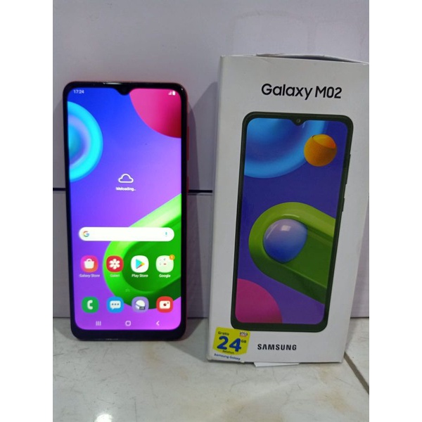 SAMSUNG M02 2/32GB SECOND/BEKAS FULLSET ORIGINAL