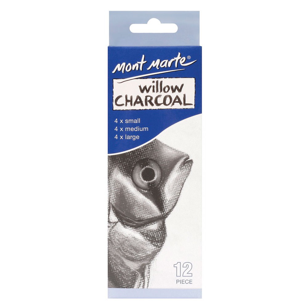 Mont Marte - Willow Charcoal 12 piece set