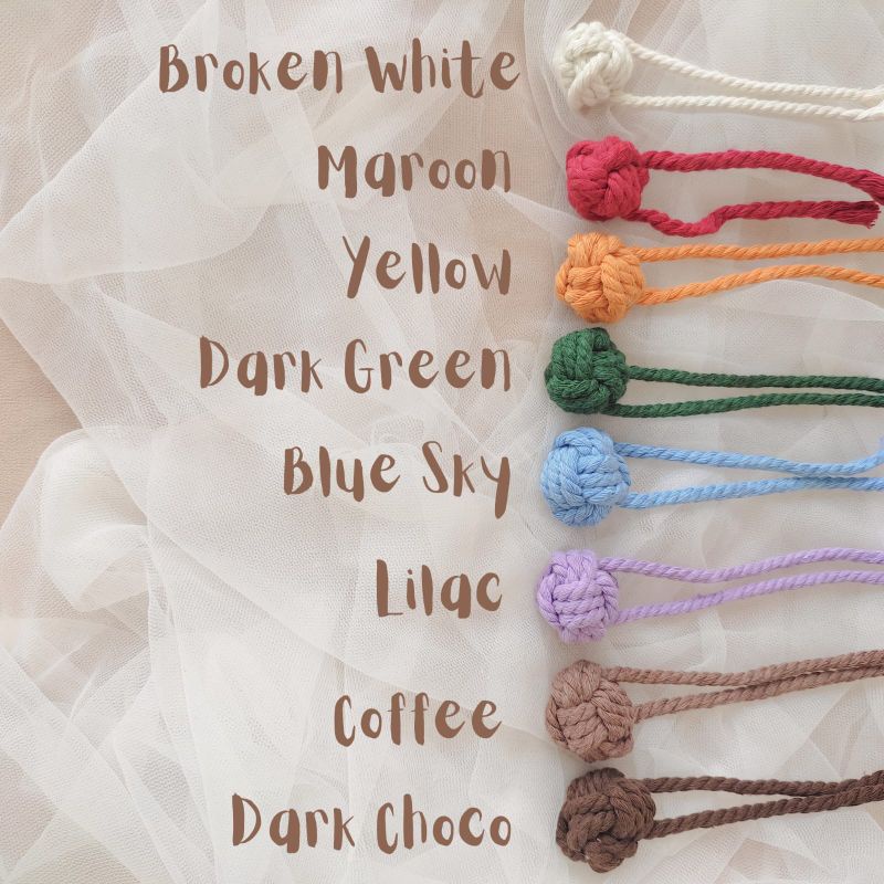 Gantungan Boneka Macrame, Macrame Doll Hanger