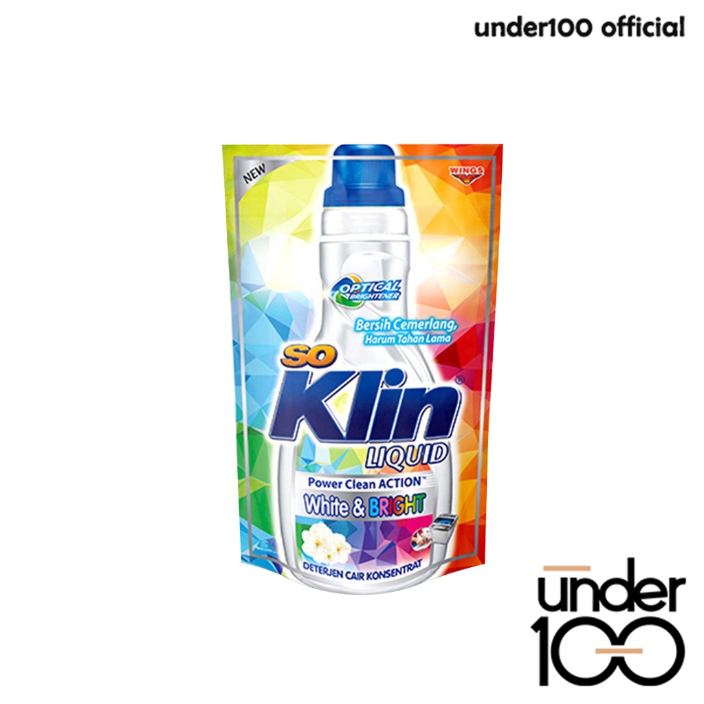 ❤ UNDER100 ❤ 1 RENTENG 12 SACHET  So Klin Liquid Softergent Liquid 22ml | Soklin | Deterjen Detergen Cair | 22ml