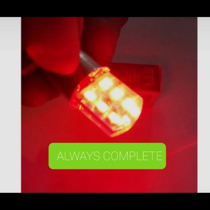 LAMPU REM/STOP LED MOBIL KIJANG KAPSUL 12 KEDIP KEDIP STROBO KAKI 2 alcom41 Juara