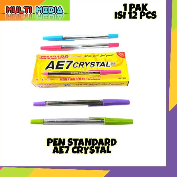 

CODEs9S3e--PULPEN / PEN STANDARD AE7 CRYSTAL [ 1 LUSIN ]