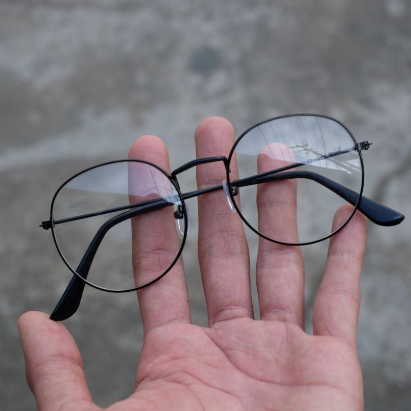 Kacamata Fashion Korea Bening Normal Unisex