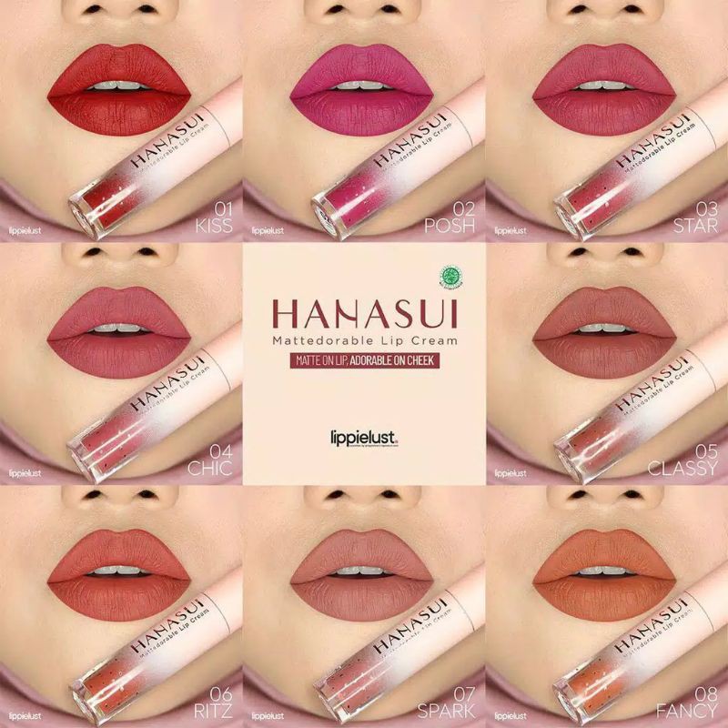 LIPCREAM HANASUI / HANASUI / Lipstik hanasui