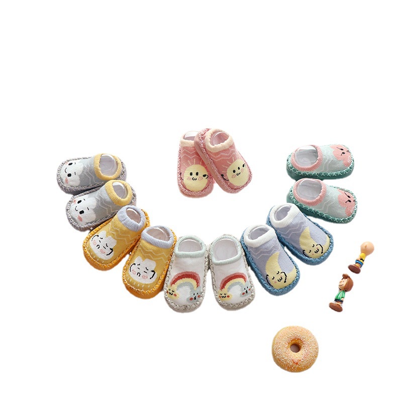 ❤️ 𝐃𝐤𝐢𝐝𝐬 ❤️ BS002 Sepatu Anak Bayi - Baby Prewalker Shoes Socks Anti Slip Kaos Kaki Anak Bayi