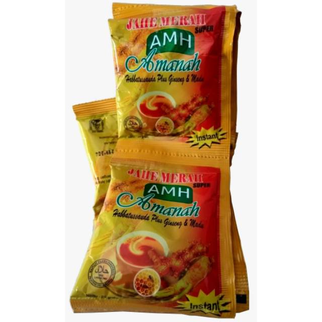 

Jahe merah AMH original +plus herbal 12sact