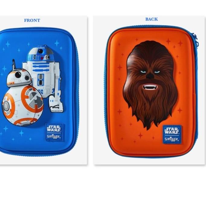 

---Terbartu--- pensil case smiggle /hardtop /star wars