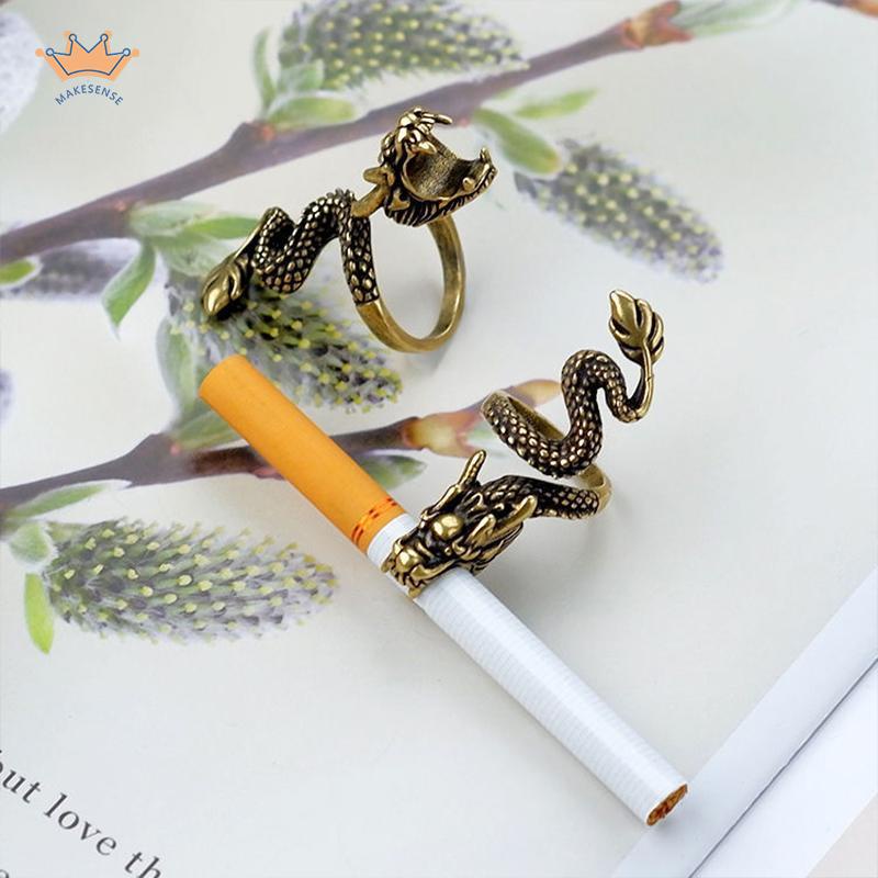 Cincin Holder Rokok Bentuk Naga Untuk Hadiah MK