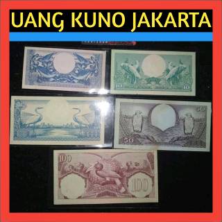  Uang  kuno mini set seri bunga  uang  seri gambar  bunga  5 