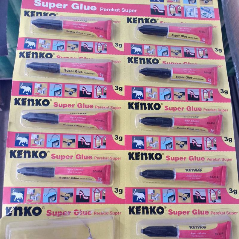 

lem besi super glue kenko
