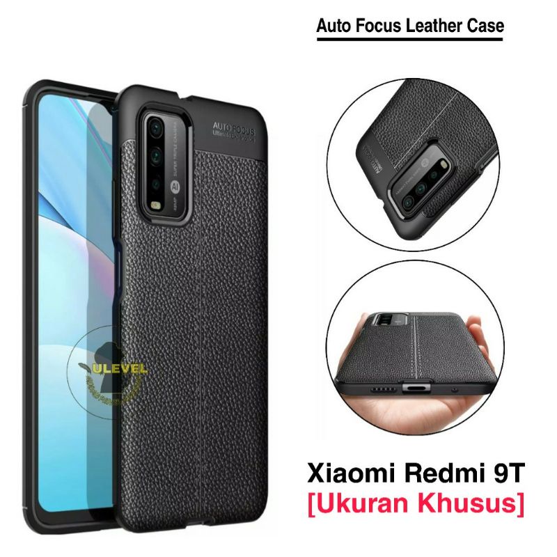 Soft Case Xiaomi Redmi 9T Case Auto Focus Leather Case