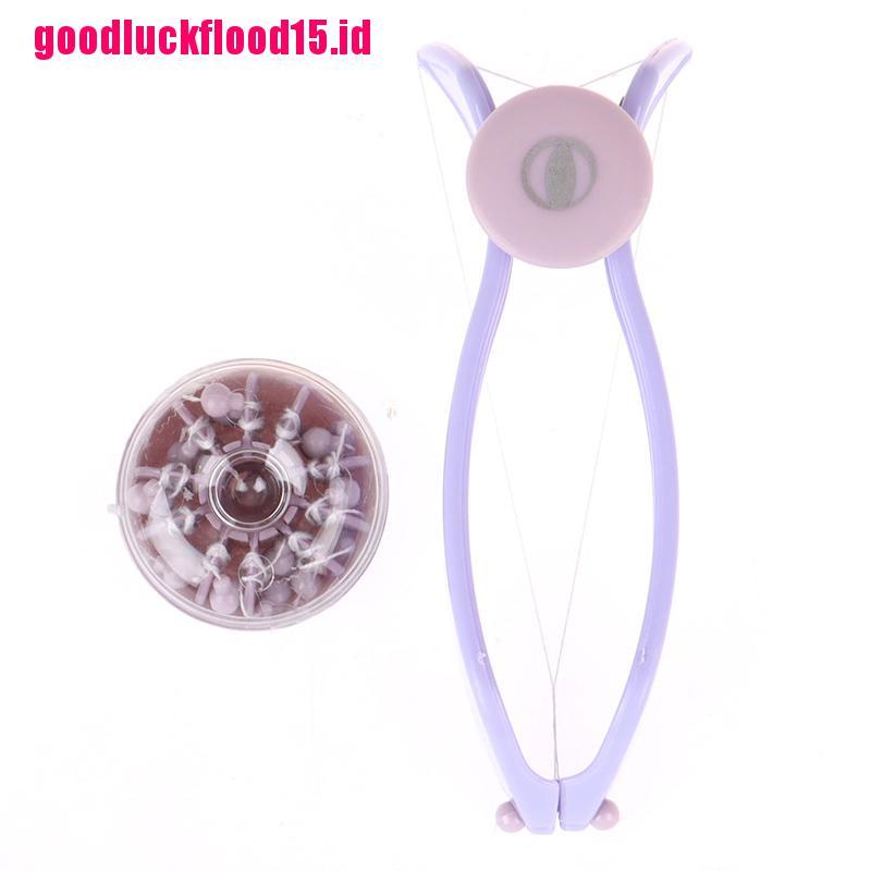 {LUCKID}Facial Hair Remover Hair Spring Threading Epilator lip eyebrows Smooth Removal