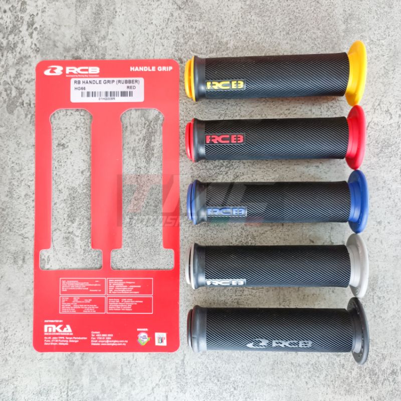 Handgrip Hanfat Grip RCB HG66 cbr150 r15 gsx150 aerox nmax pcx r25 ninja250 cbr250rr