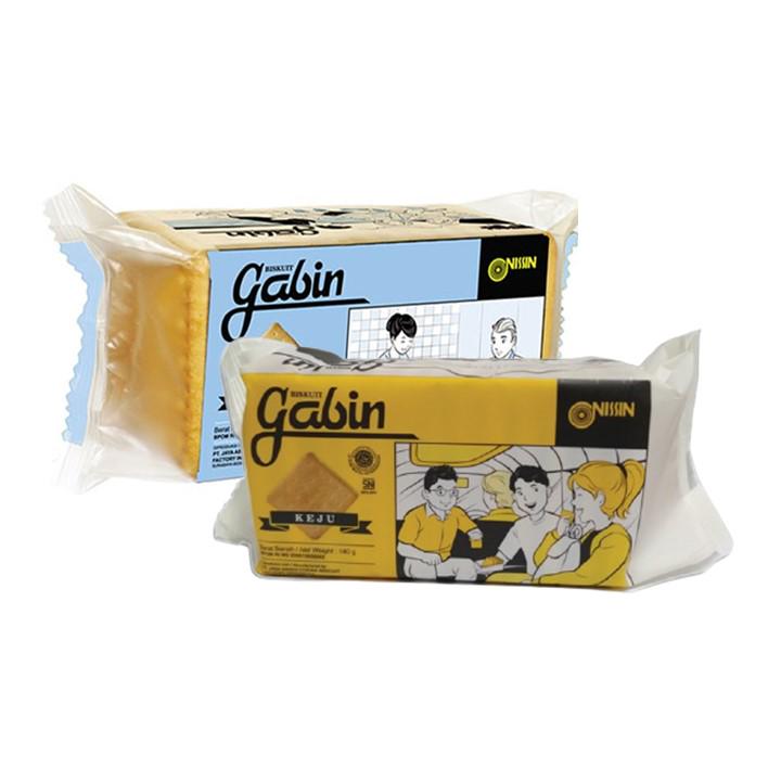 

Nissin Gabin Milk 140 gr + Nissin Gabin Cheese 140 gr