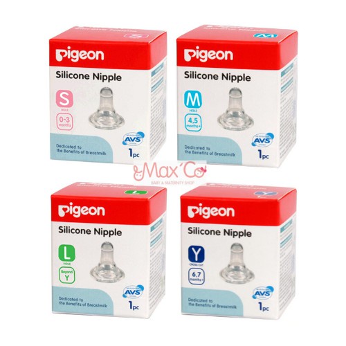 Pigeon Silicone Nipple Ukuran M