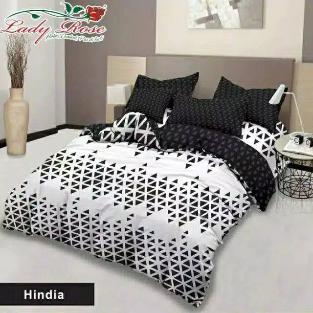 BEDCOVER SET LADY ROSE KING 180X200CM HINDIA