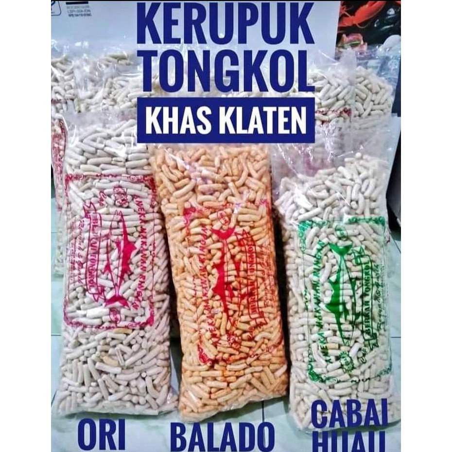 

RESTOK 21 JANUARI KERUPUK TONGKOL KHAS KLATEN KEMASAN 1KG
