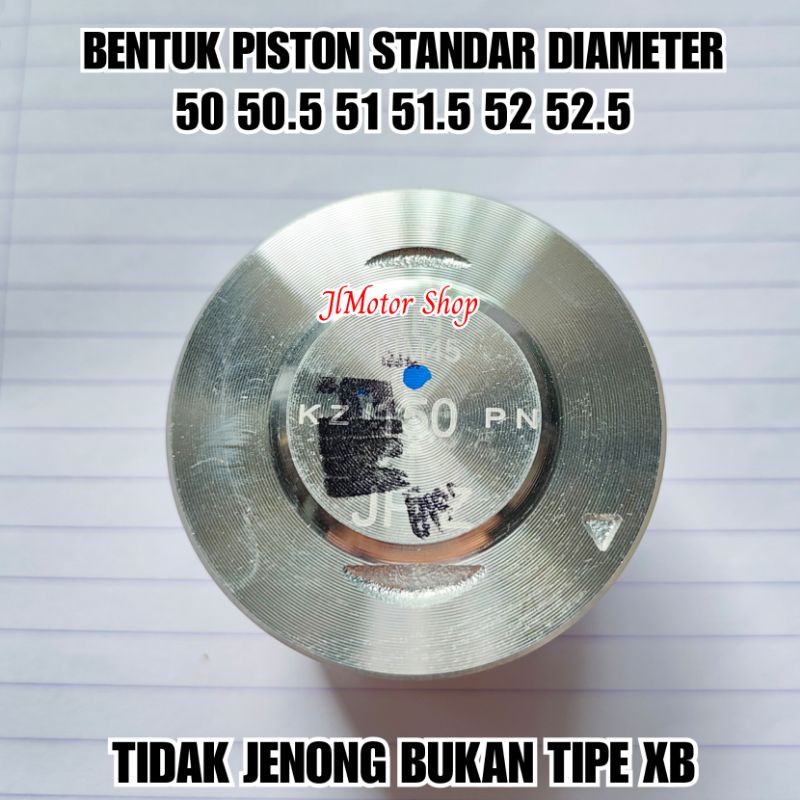 SEHER PISTON FIM IZUMI 50 50.5 51 51.5 52 52.5 53.5 54 55 55.25 57 57.5 58 58.5 59 - 64 JUPITER Z VEGA R RR ZR FORCE SUPRA GRAND ASTREA KARISMA BEAT BLADE REVO MIO SPORTY MIO SOUL NUOVO MIO J GT KLX 150 D-TRACKER CRF 150 VIXION JUPITER MX KING 135 R15 DLL