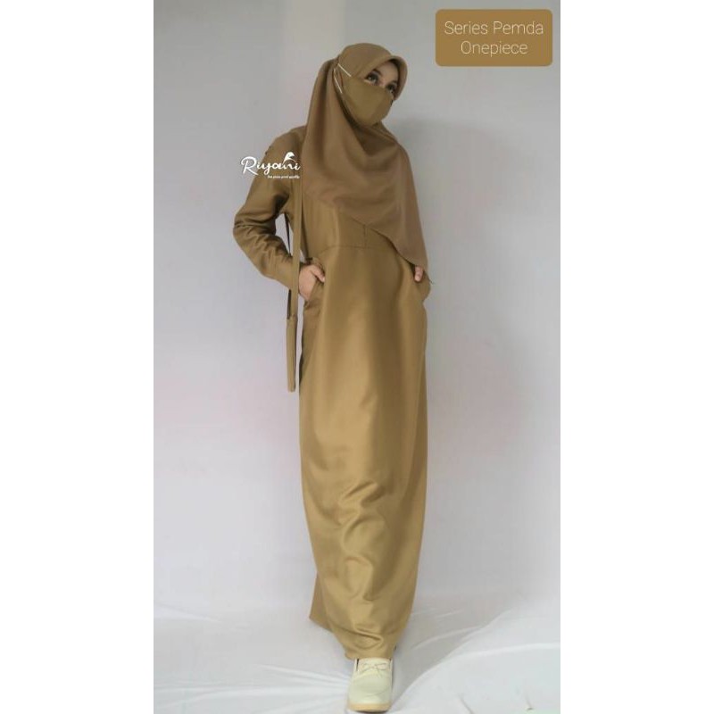 Gamis keki pemda Riyani/model One piece/model gamis