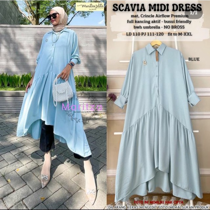 Scavia midi dress