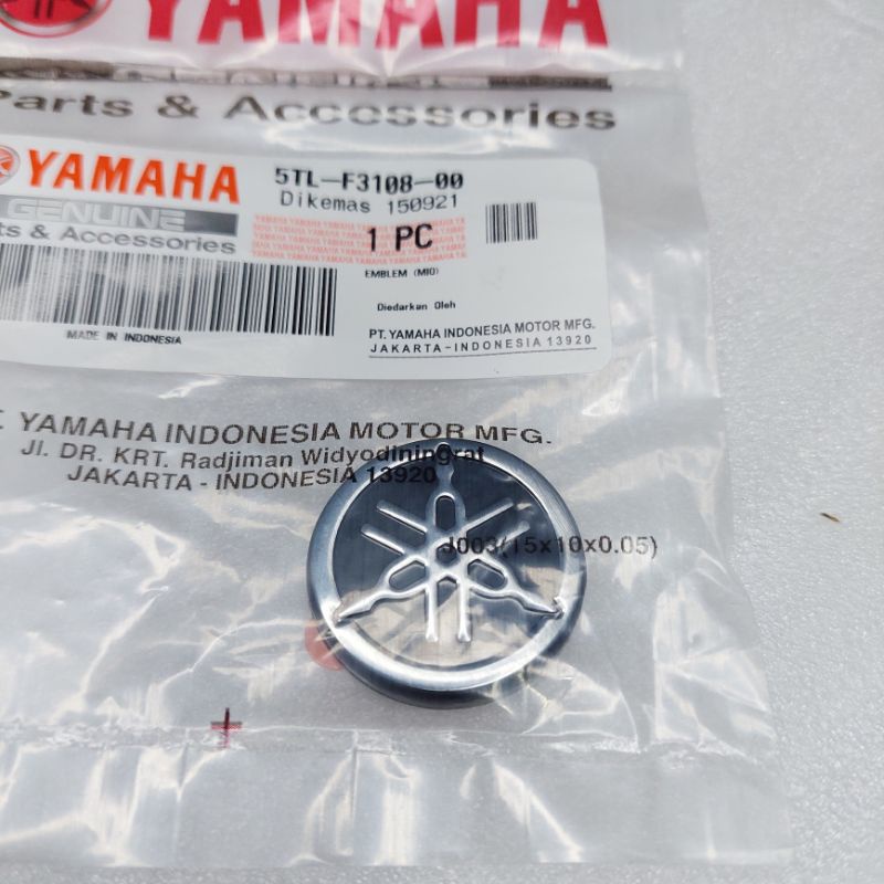 Emblem dasi mio sporty smile xeon xeon rc mio m3 jupiter z zr jupiter mx byson original 5tl f3108 00