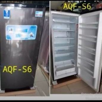 Kulkas Frezzer 6rak Aqua by Sanyo AQF-S6 khusus kota cirebon