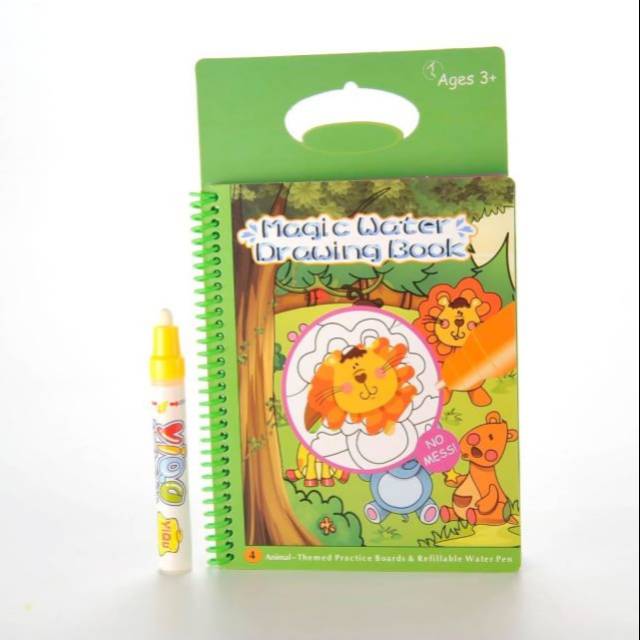 

Magic water drawing book