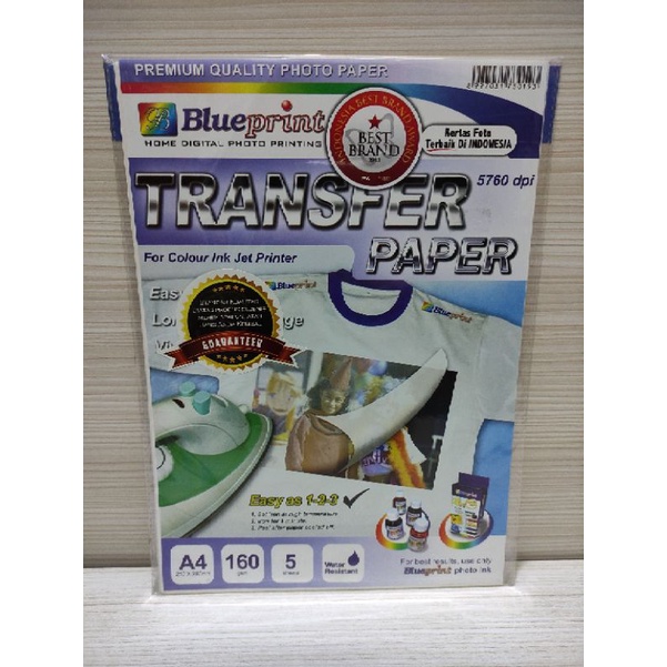 

Kertas blue print transfer paper A4 160gsm