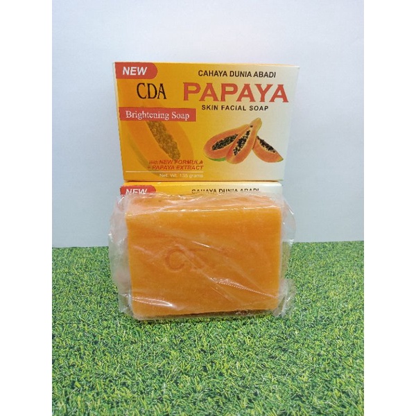 SABUN PAPAYA SKIN FACIAL SOAP BRIGHTENING SOAP CDA