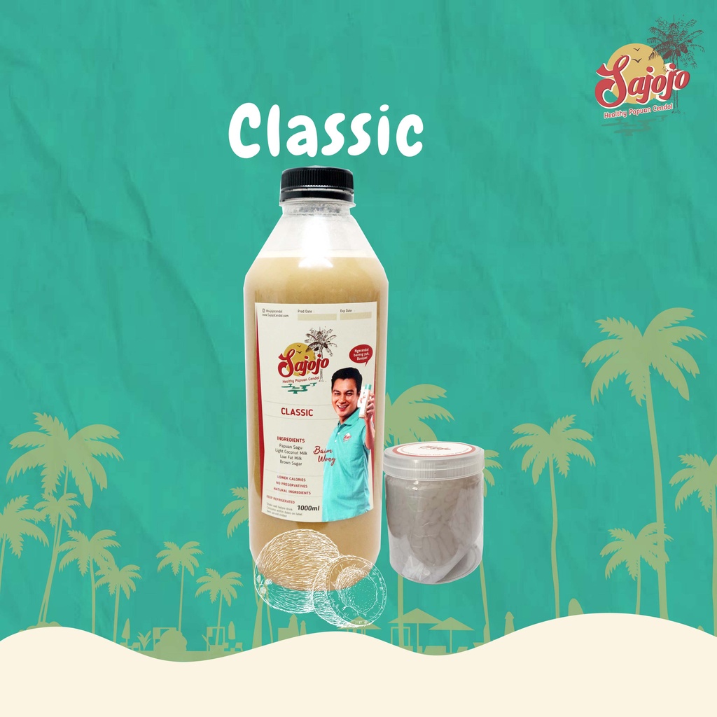 

Sajojo Healthy Papuan Cendol 1L - Classic