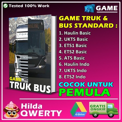 Jual Game Truck & Bus Simulator untuk PEMULA STANDARD Game PC Laptop