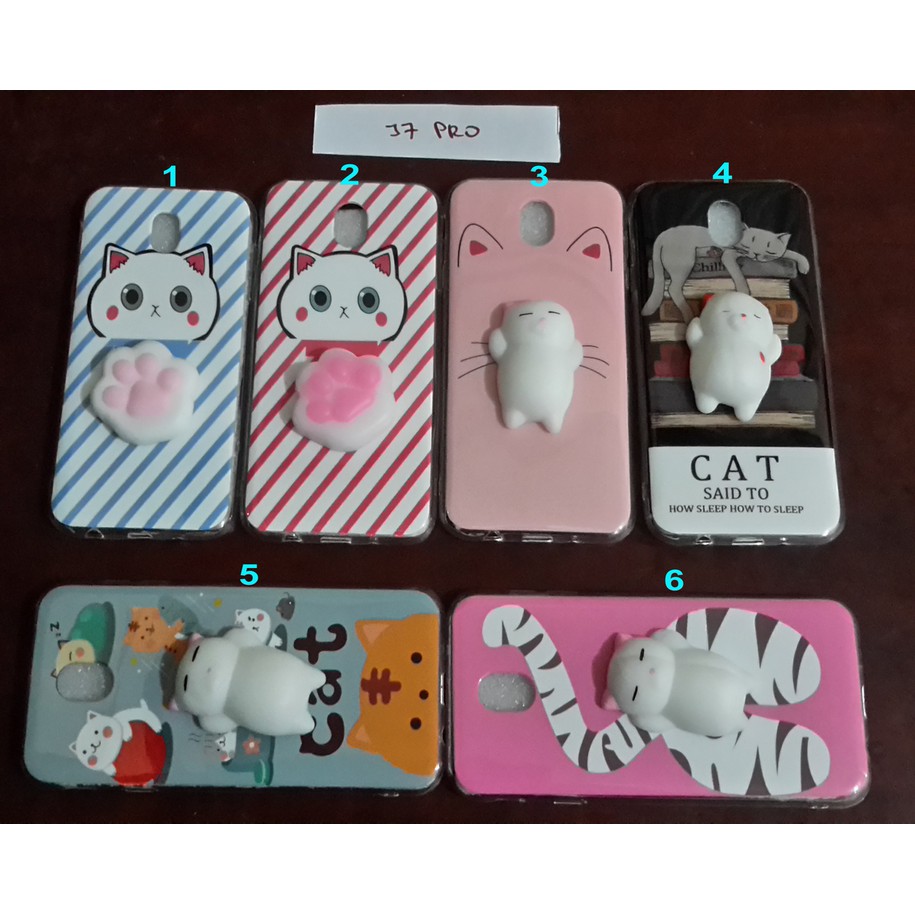 Squishy Squisi Case Samsung J7 Prime, J7 Pro, J5 Pro, S8 &amp; S8 +