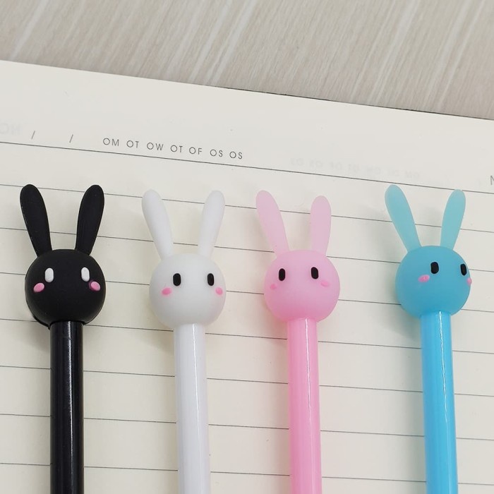 

Murah 1 Lusin 12Pcs Pulpen Gel Motif Rabbit Karakter Lucu Imut Pp84 Hot Sale